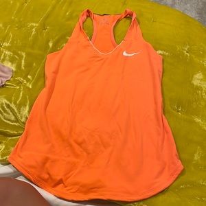 Nike xsmall orange athletic top